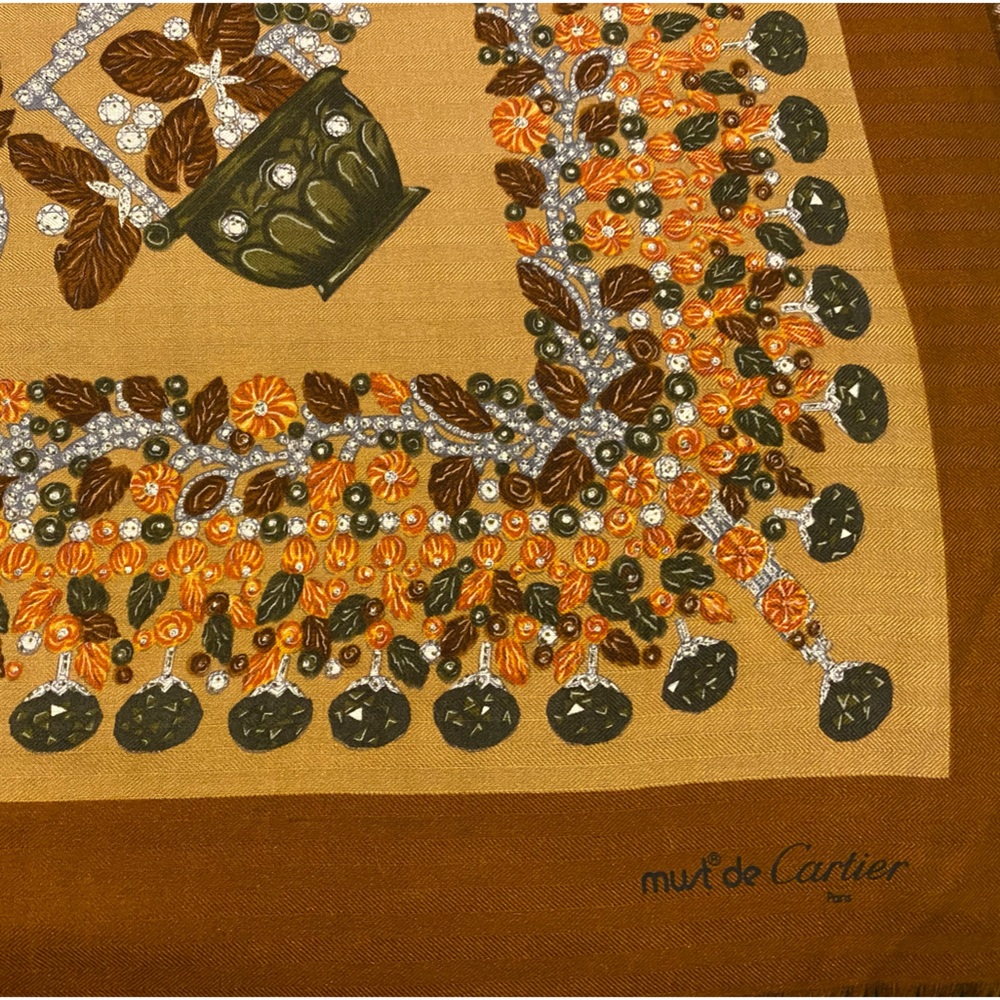 CARTIER - Authentic Vintage Shawl